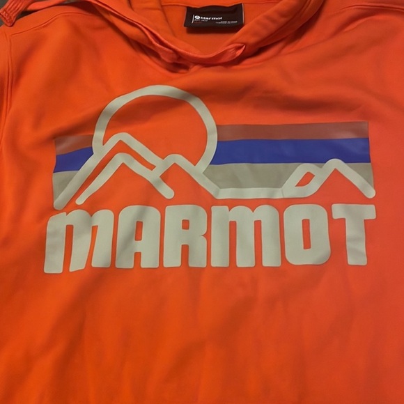 Men’s Marmot Orange Hoodie/Sweatshirt
Size M
Great Condition - Picture 6 of 9